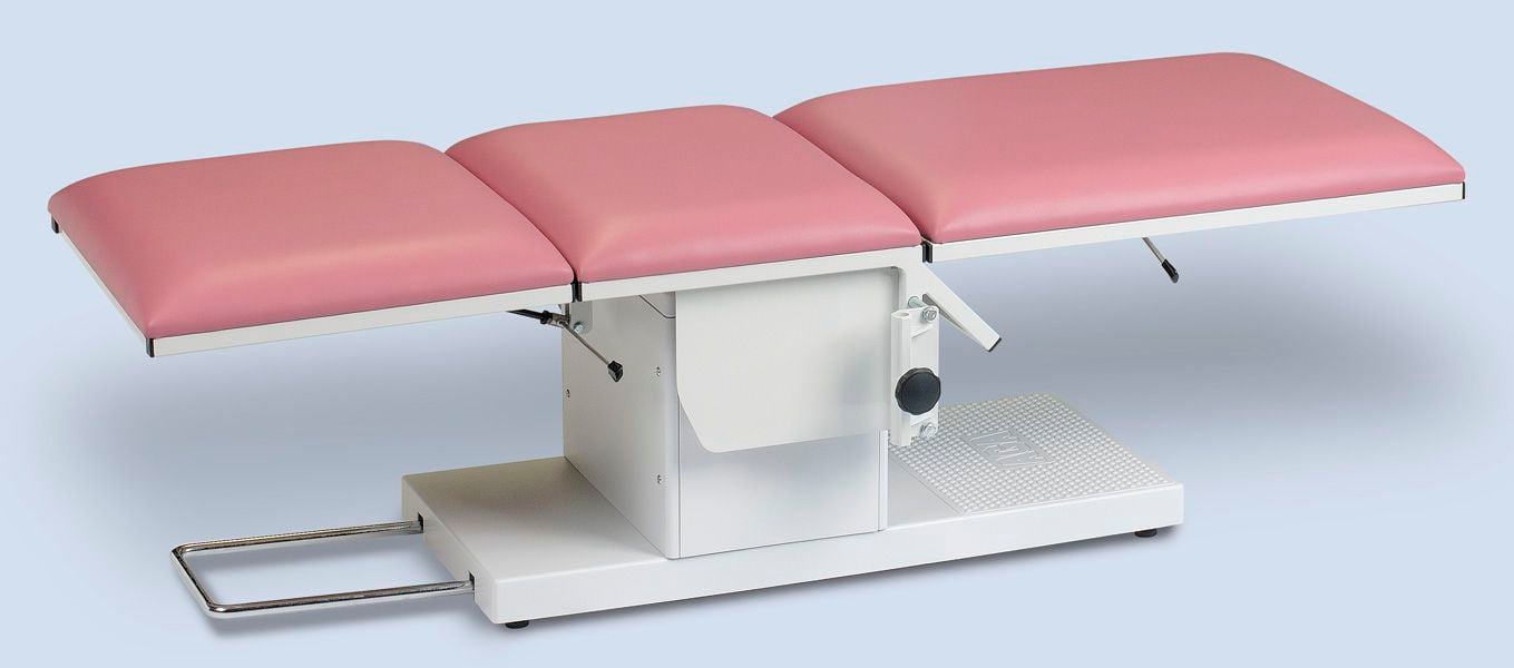 Pneumatic blood donor armchair / on casters BSL-1065/G AGA Sanitätsartikel GmbH